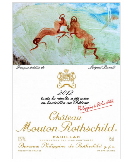 Château Mouton Rothschild 2012